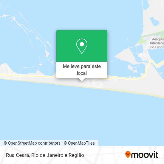 Rua Ceará mapa