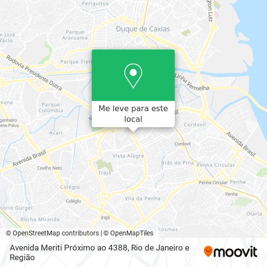 Avenida Meriti Próximo ao 4388 mapa
