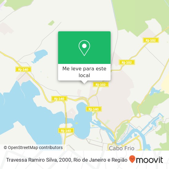 Travessa Ramiro Silva, 2000 mapa