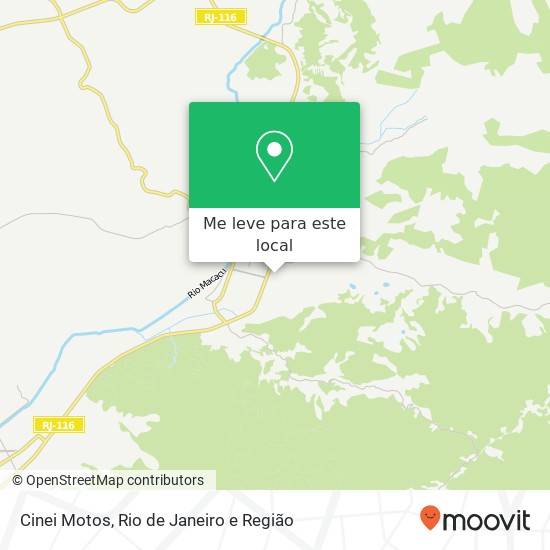 Cinei Motos mapa