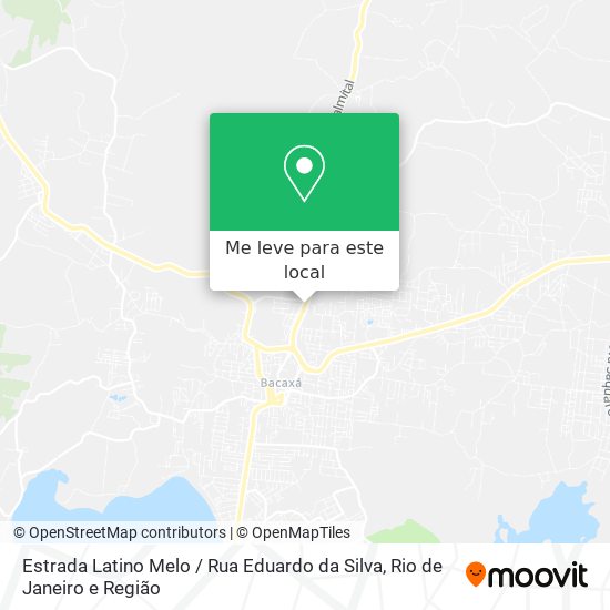 Estrada Latino Melo / Rua Eduardo da Silva mapa