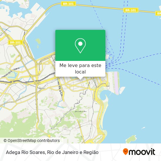 Adega Rio Soares mapa