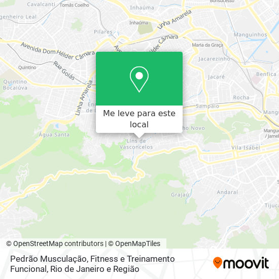 Pedrão Musculação, Fitness e Treinamento Funcional mapa