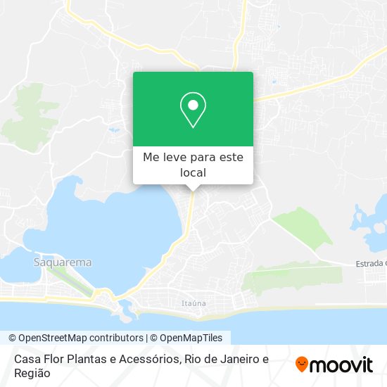 Casa Flor Plantas e Acessórios mapa