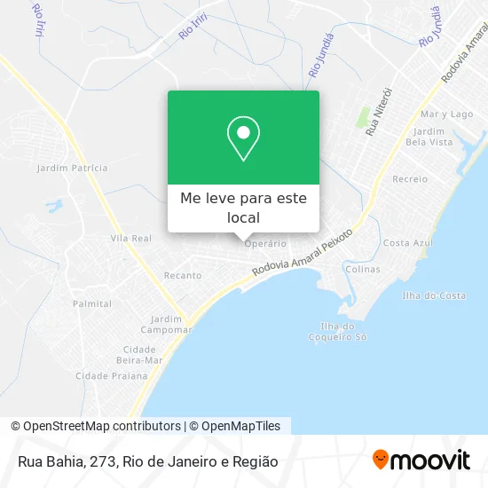 Rua Bahia, 273 mapa