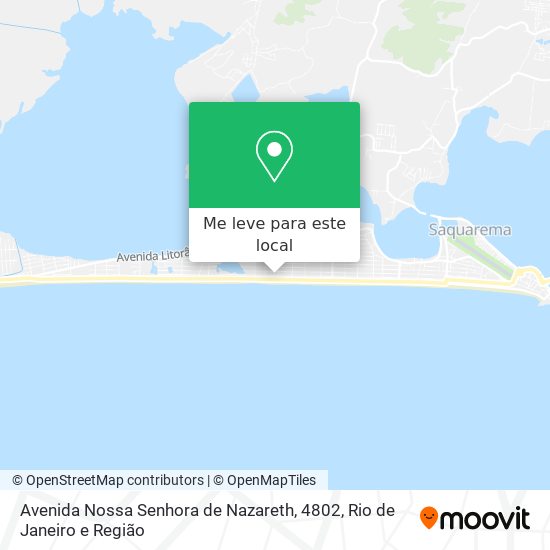 Avenida Nossa Senhora de Nazareth, 4802 mapa
