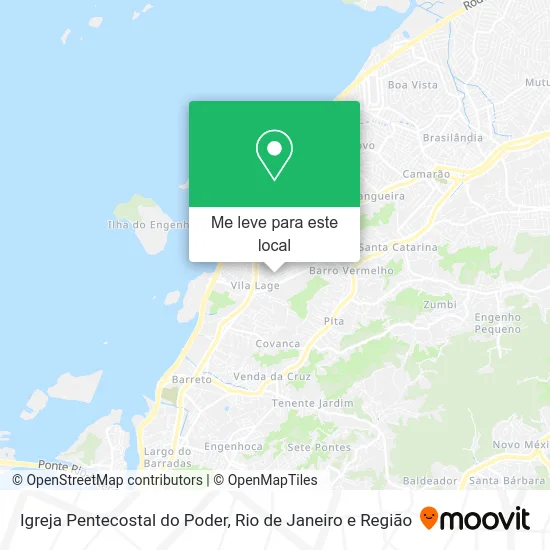 Igreja Pentecostal do Poder mapa