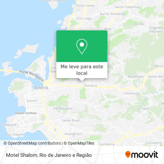 Motel Shalom mapa