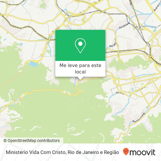 Ministério Vida Com Cristo mapa