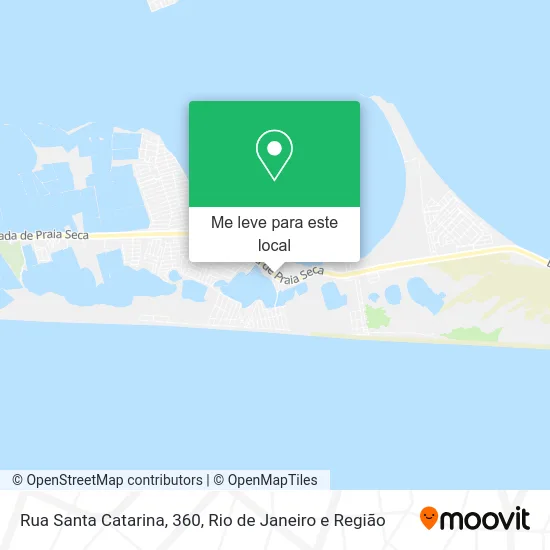 Rua Santa Catarina, 360 mapa