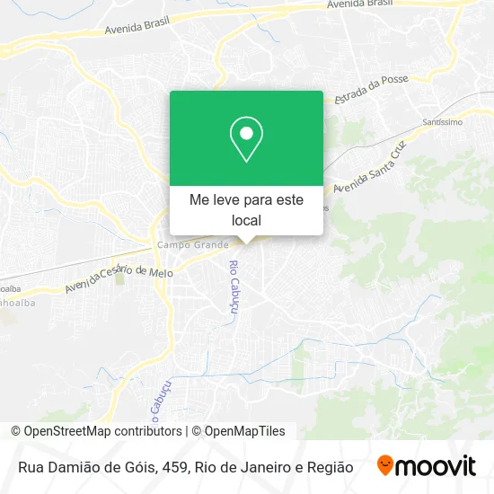 Rua Damião de Góis, 459 mapa