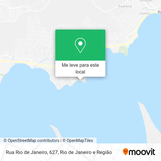 Rua Rio de Janeiro, 627 mapa