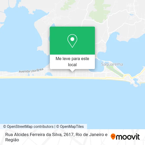 Rua Alcides Ferreira da Silva, 2617 mapa