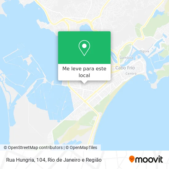 Rua Hungria, 104 mapa