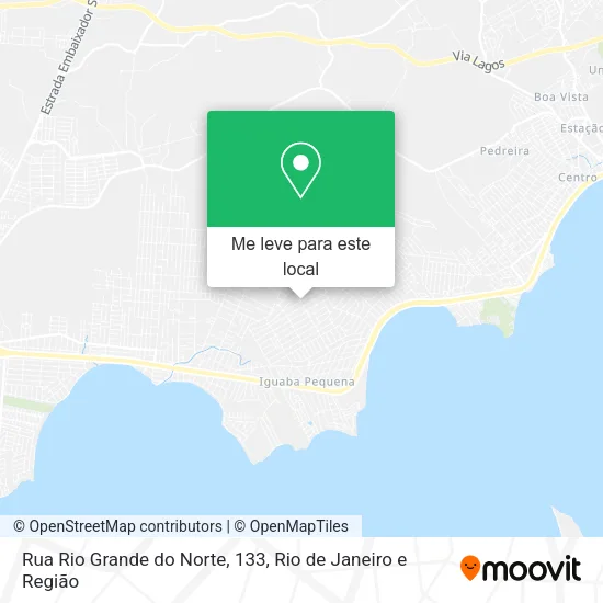 Rua Rio Grande do Norte, 133 mapa