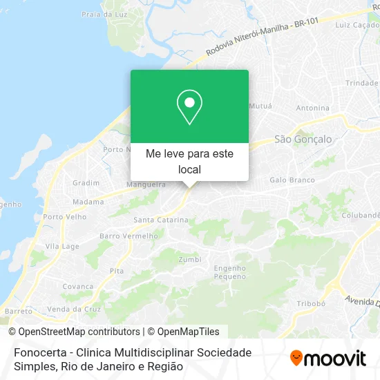 Fonocerta - Clinica Multidisciplinar Sociedade Simples mapa