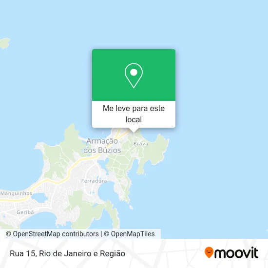 Rua 15 mapa