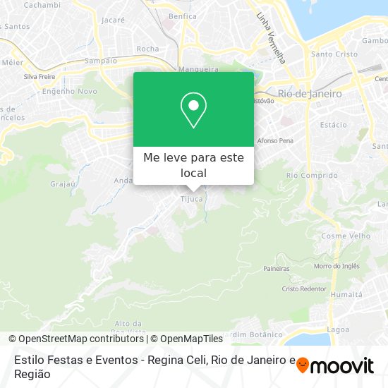 Estilo Festas e Eventos - Regina Celi mapa