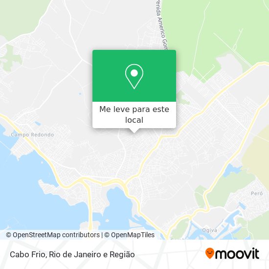 Cabo Frio mapa