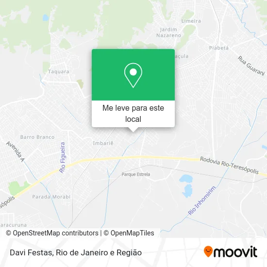 Davi Festas mapa