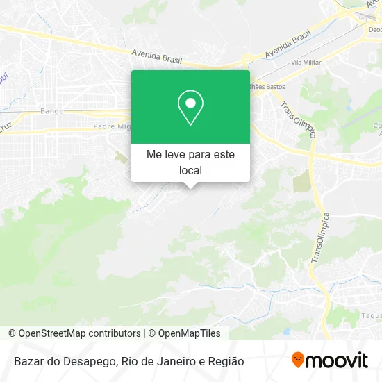 Bazar do Desapego mapa