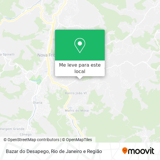 Bazar do Desapego mapa