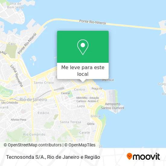 Tecnosonda S/A. mapa