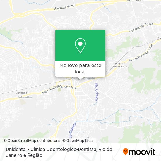 Unidental - Clínica Odontológica-Dentista mapa