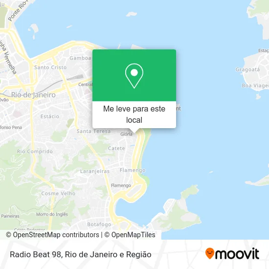 Radio Beat 98 mapa