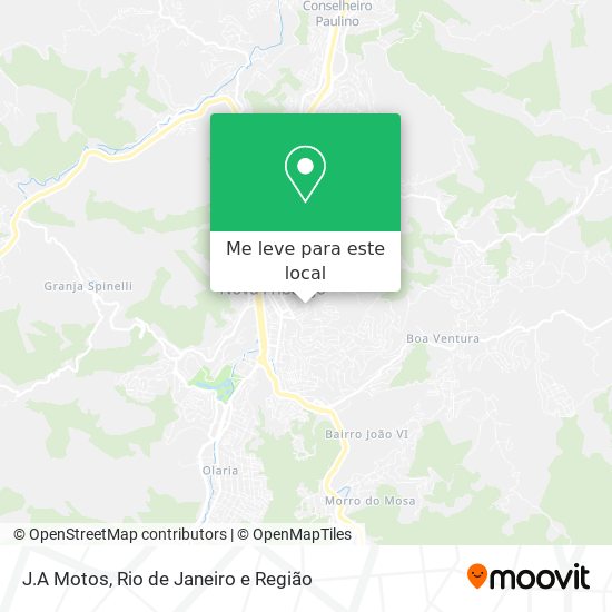 J.A Motos mapa
