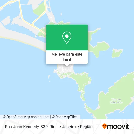 Rua John Kennedy, 339 mapa
