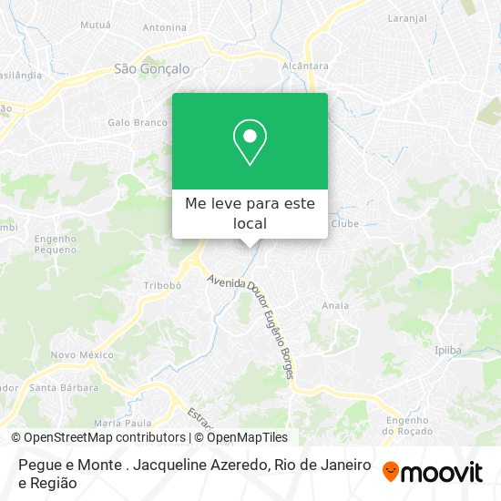 Pegue e Monte . Jacqueline Azeredo mapa