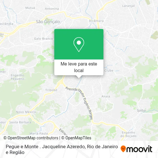 Pegue e Monte . Jacqueline Azeredo mapa