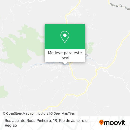 Rua Jacinto Rosa Pinheiro, 19 mapa