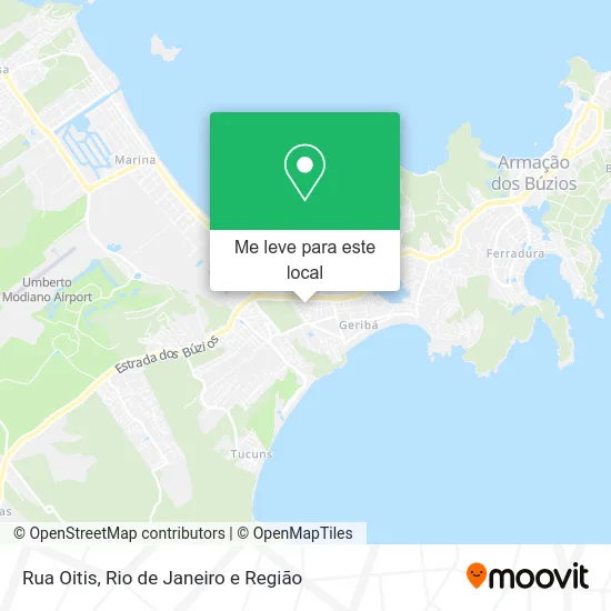 Rua Oitis mapa