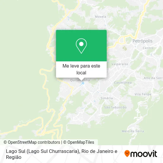 Lago Sul (Lago Sul Churrascaria) mapa