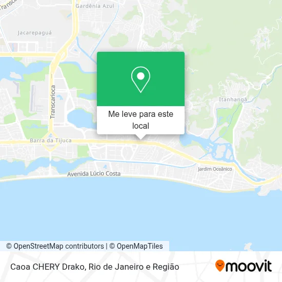 Caoa CHERY Drako mapa