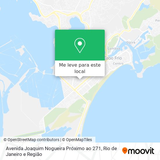 Avenida Joaquim Nogueira Próximo ao 271 mapa
