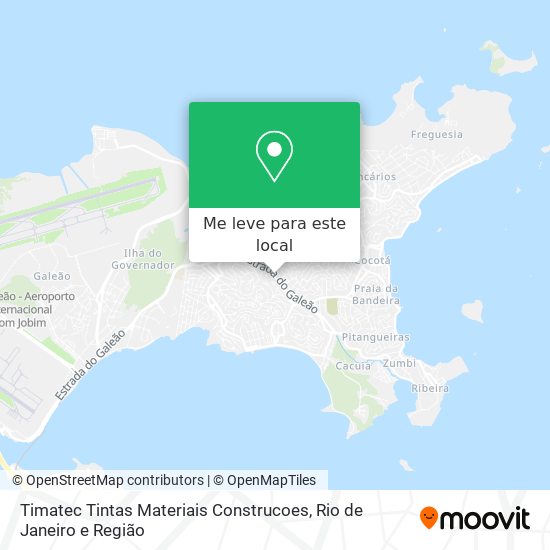 Timatec Tintas Materiais Construcoes mapa