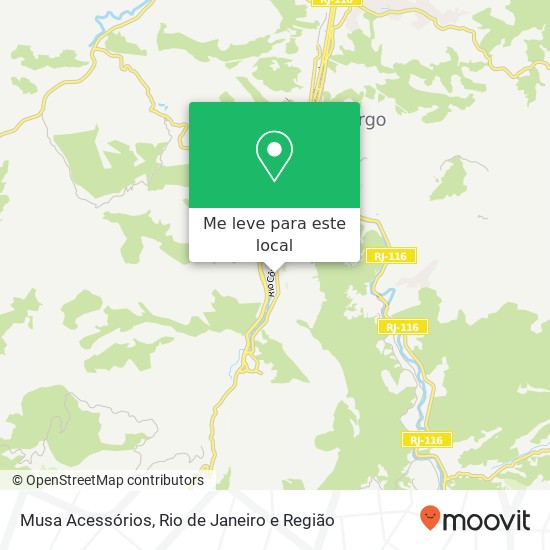 Musa Acessórios mapa