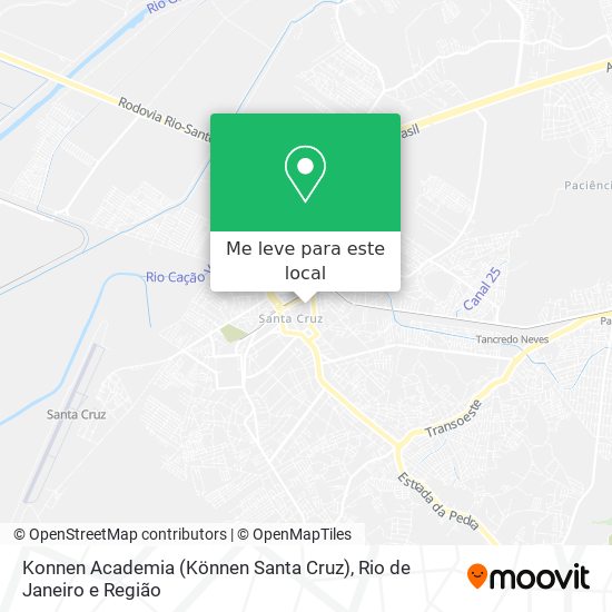 Konnen Academia (Können Santa Cruz) mapa