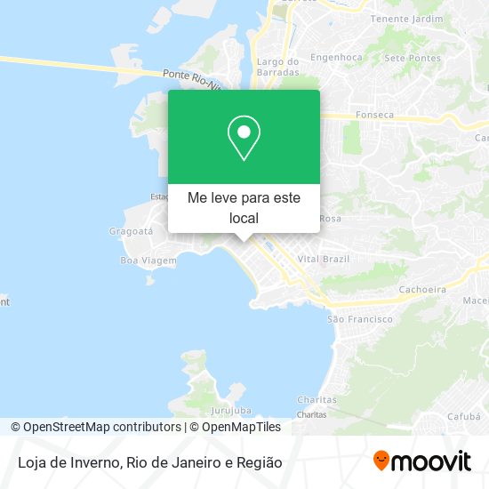 Loja de Inverno mapa