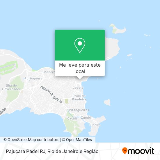 Pajuçara Padel RJ mapa