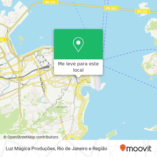 Luz Mágica Produções mapa