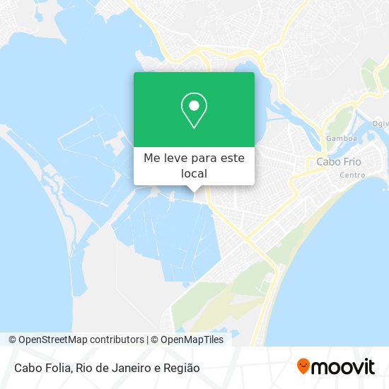 Cabo Folia mapa