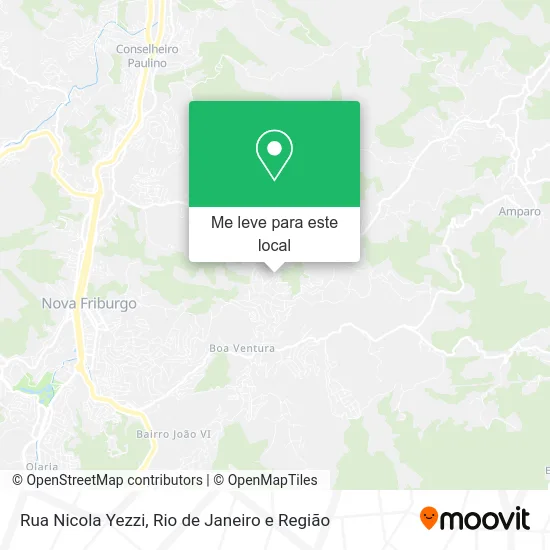 Rua Nicola Yezzi mapa