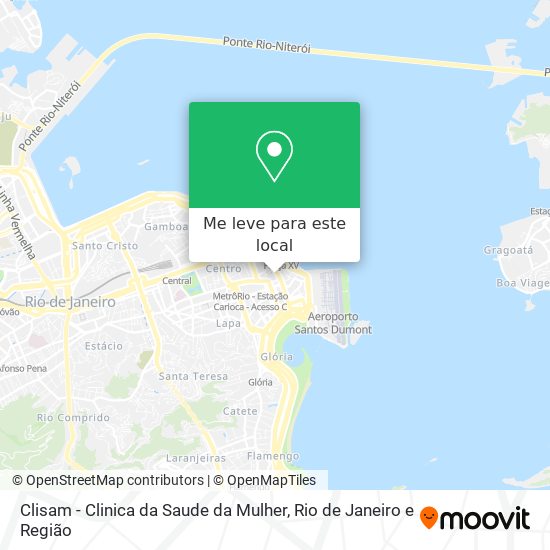 Clisam - Clinica da Saude da Mulher mapa
