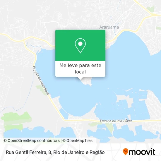 Rua Gentil Ferreira, 8 mapa