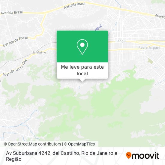 Av Suburbana 4242, del Castilho mapa