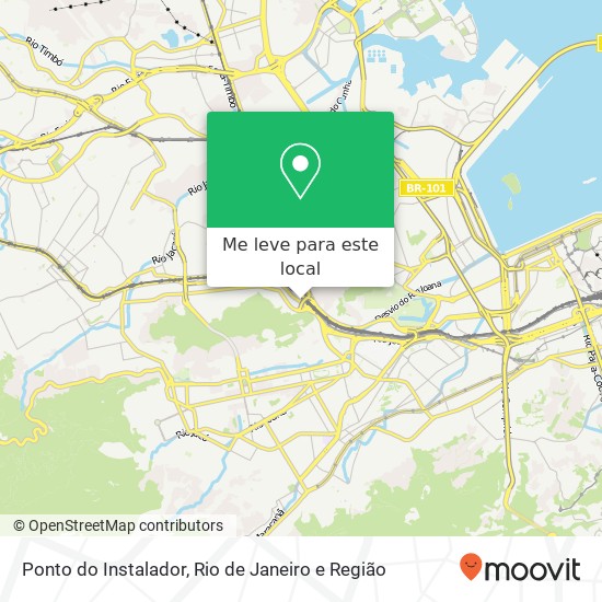 Ponto do Instalador mapa